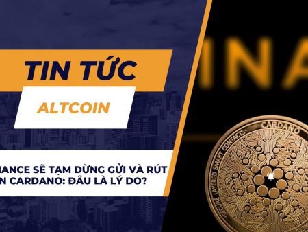 Binance sẽ tạm dừng gửi và rút tiền Cardano: Đâu là lý do?