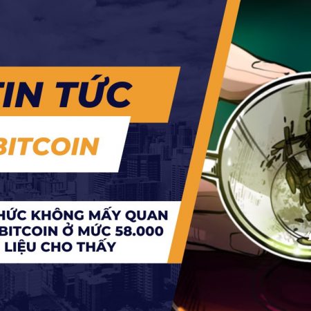 Các tổ chức không mấy quan tâm đến Bitcoin ở mức 58.000 đô la, số liệu cho thấy