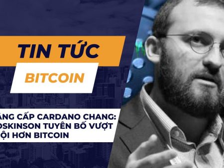 Nâng cấp Cardano Chang: Hoskinson tuyên bố vượt trội hơn Bitcoin