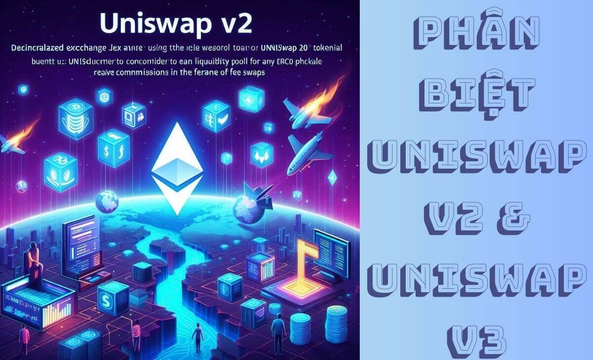 Phân biệt giữa Uniswap v2 và Uniswap v3