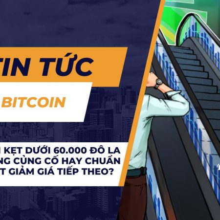 Bitcoin bị kẹt dưới 60.000 đô la — BTC đang củng cố hay chuẩn bị cho đợt giảm giá tiếp theo?