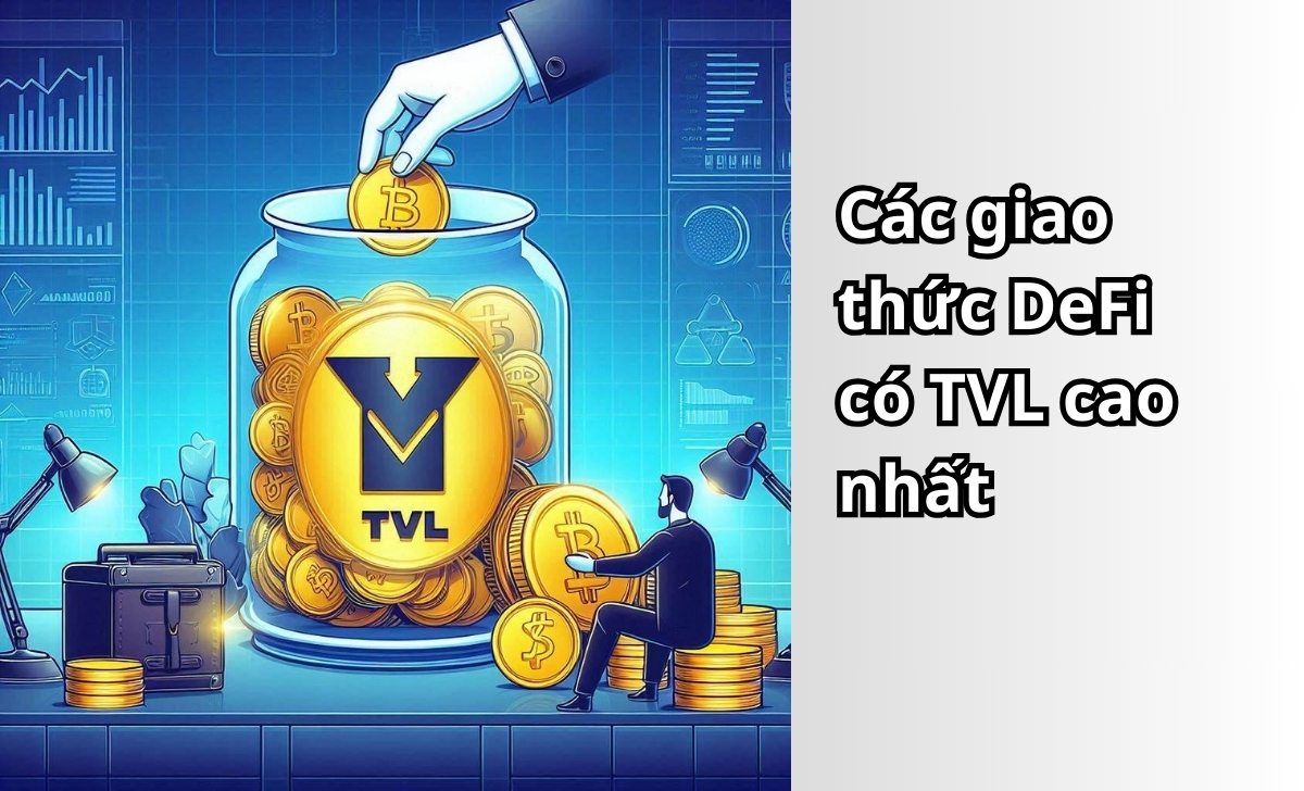 Các giao thức DeFi có TVL cao nhất