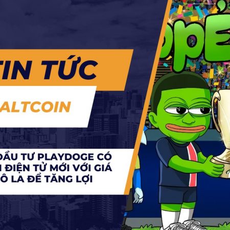 Các nhà đầu tư Playdoge có được tiền điện tử mới với giá 0,001777 đô la để tăng lợi nhuận