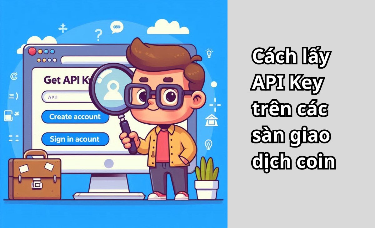 Cách lấy API Key trên các sàn giao dịch coin