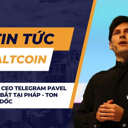 Tin nóng: CEO Telegram Pavel Durov bị bắt tại Pháp – TON coin lao dốc