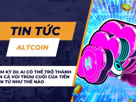 Điểm kỳ dị: AI có thể trở thành con cá voi trùm cuối của tiền điện tử như thế nào