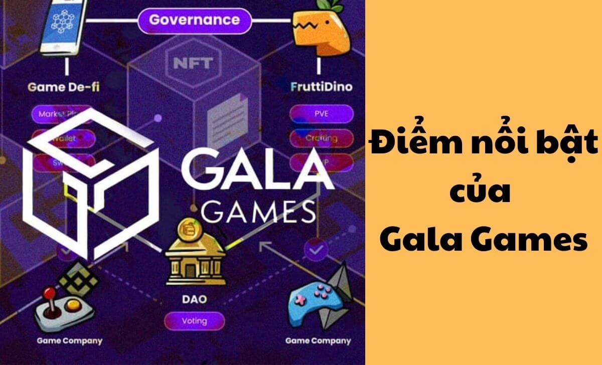 Khám phá các điểm nổi bật của Gala Games