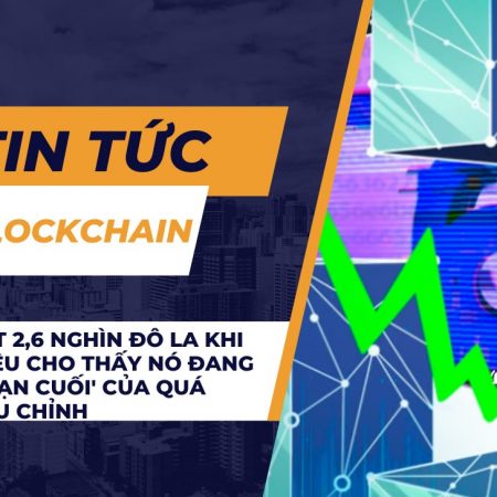 Ether đạt 2,6 nghìn đô la khi các số liệu cho thấy nó đang ở ‘giai đoạn cuối’ của quá trình điều chỉnh