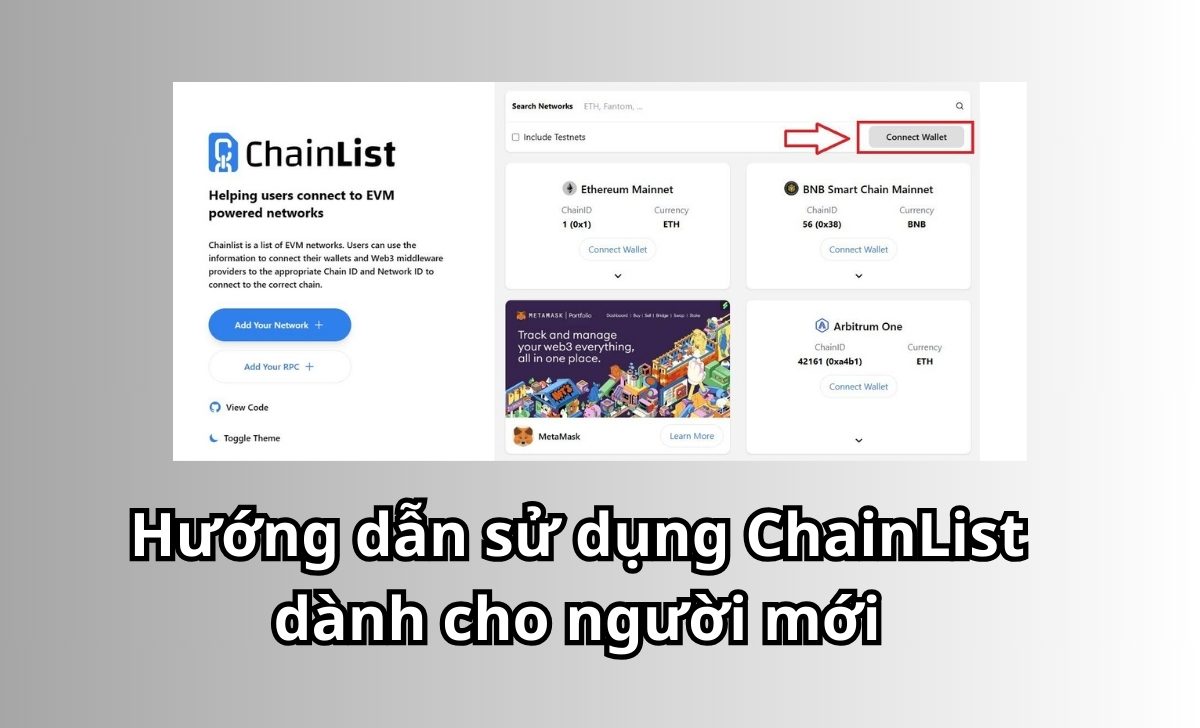 Hướng dẫn sử dụng ChainList dành cho người mới