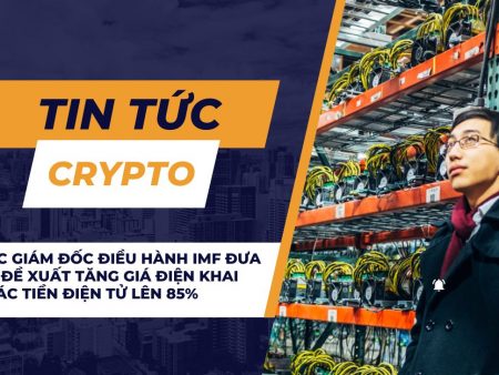 Các giám đốc điều hành IMF đưa ra đề xuất tăng giá điện khai thác tiền điện tử lên 85%