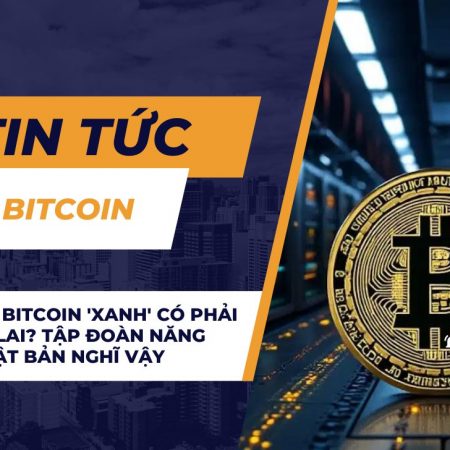 Khai thác Bitcoin ‘xanh’ có phải là tương lai? Tập đoàn năng lượng Nhật Bản nghĩ vậy