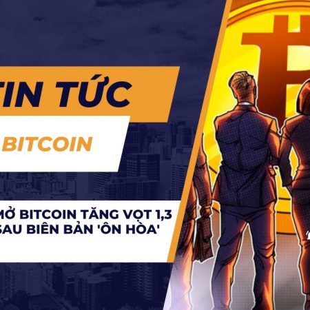 Lãi suất mở Bitcoin tăng vọt 1,3 tỷ đô la sau biên bản ‘ôn hòa’ của Fed