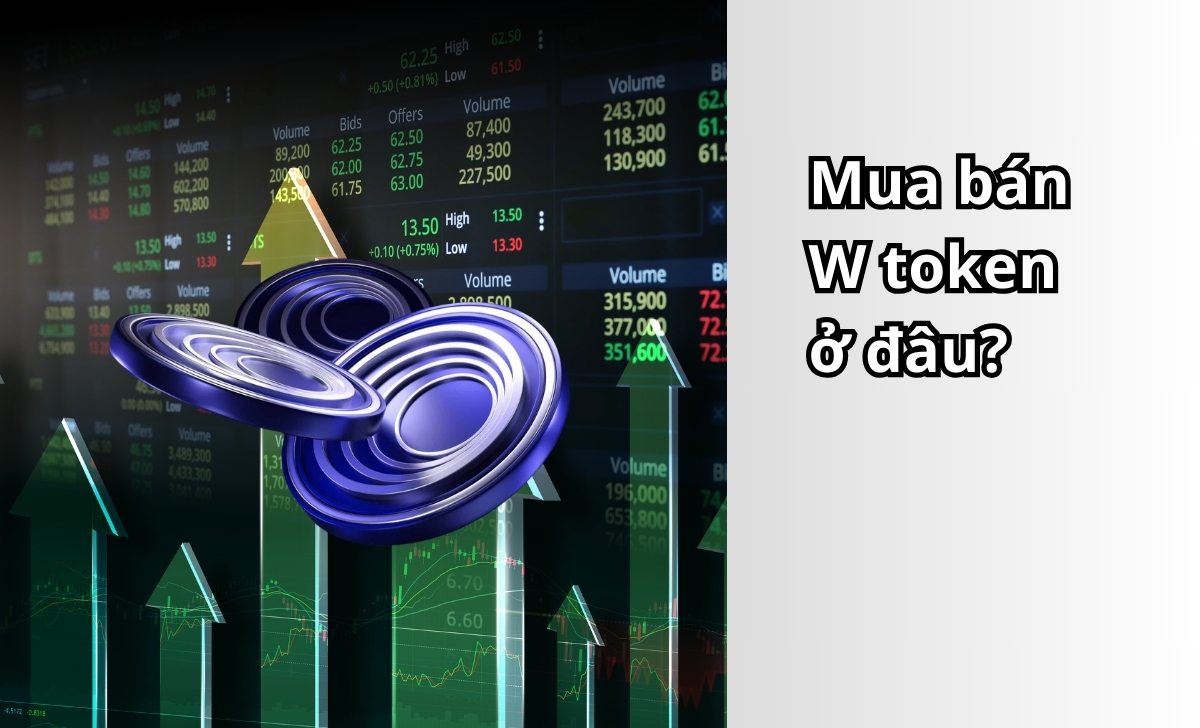 Mua bán W token ở đâu?