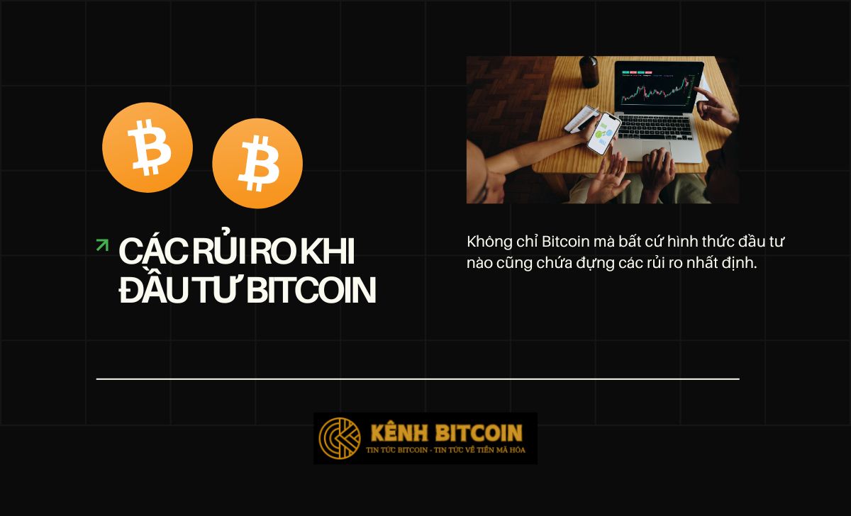 Rủi ro khi đầu tư Bitcoin