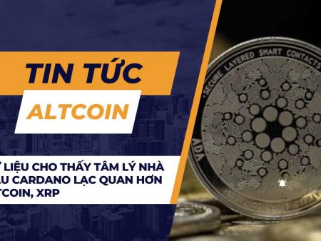 Dữ liệu cho thấy tâm lý nhà đầu Cardano lạc quan hơn Bitcoin, XRP