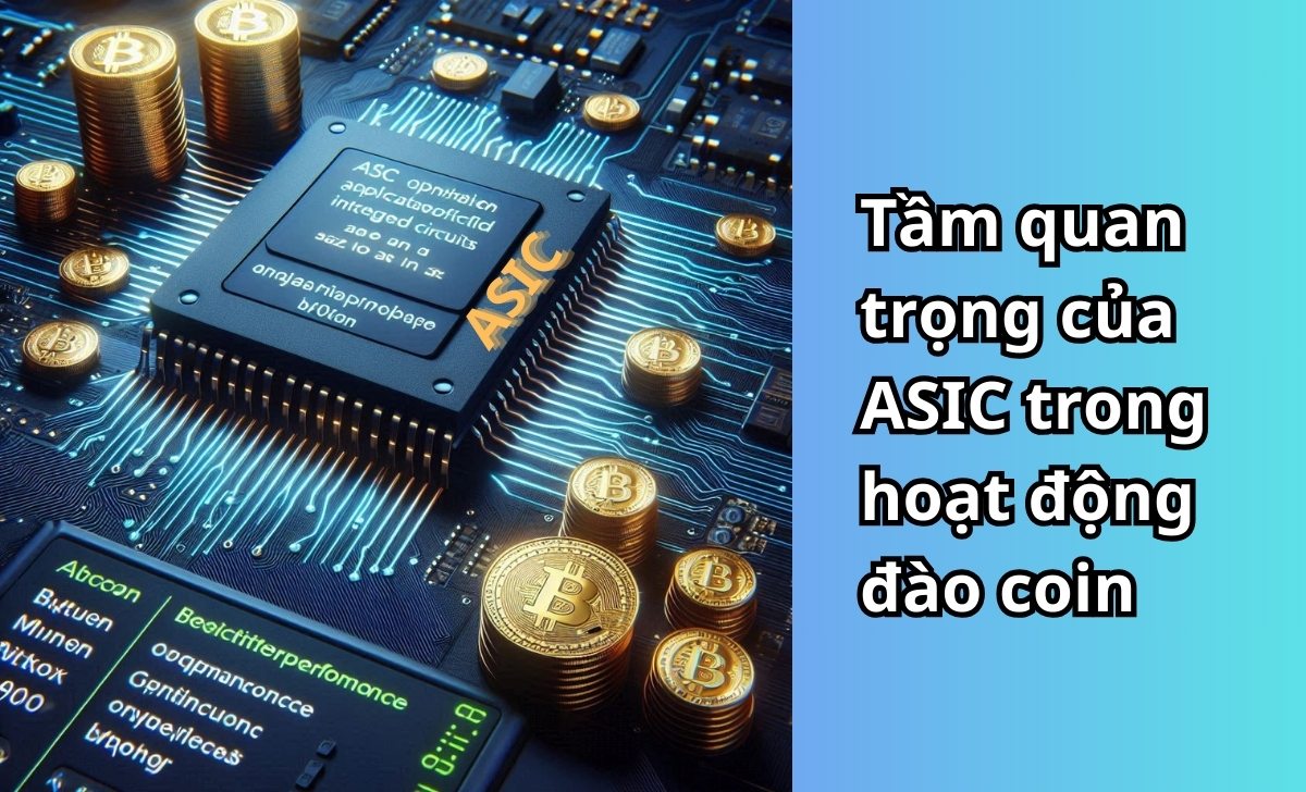 Tầm quan trọng của ASIC trong hoạt động đào coin