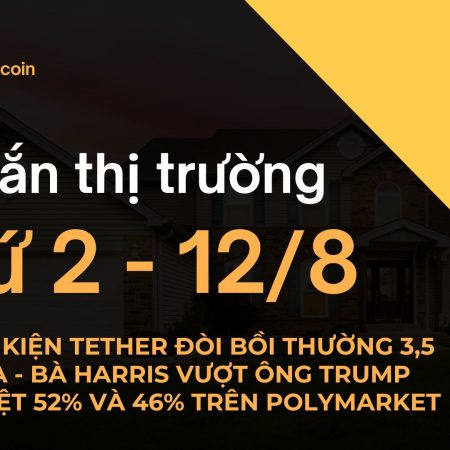 Tin vắn thị trường crypto Thứ 2 – 12/8