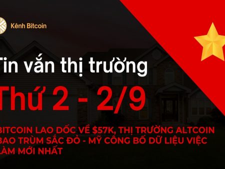 Tin vắn thị trường crypto Thứ 2 – 2/9